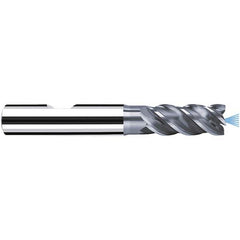 Fraisa - 4mm Diam 4 Flute Solid Carbide 0.1mm Corner Radius End Mill - A1 Tooling