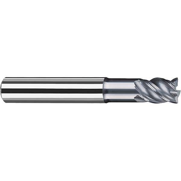 Fraisa - 3/16" Diam 4 Flute Solid Carbide 0.01" Corner Radius End Mill - A1 Tooling