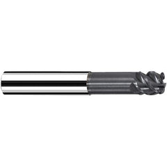 Fraisa - 1/4" Diam 4 Flute Solid Carbide 0.06" Corner Radius End Mill - A1 Tooling