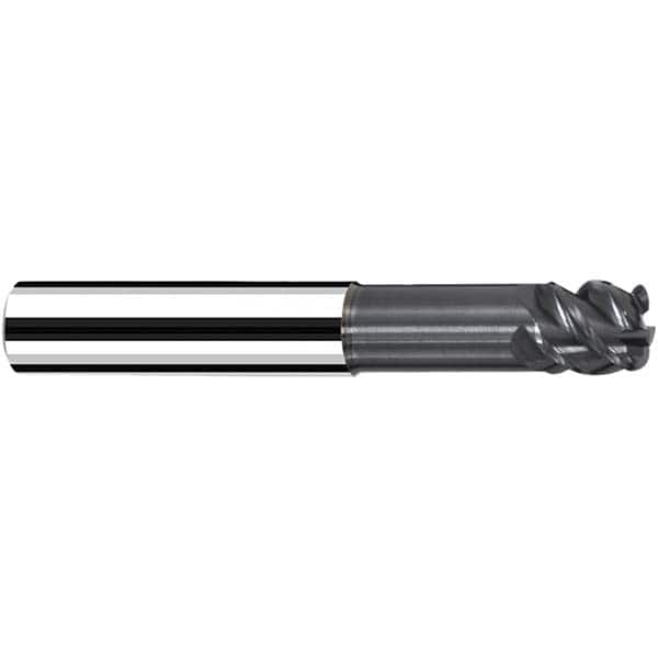 Fraisa - 3/16" Diam 4 Flute Solid Carbide 0.015" Corner Radius End Mill - A1 Tooling