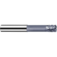 Fraisa - 3/16" Diam 4 Flute Solid Carbide 0.02" Corner Radius End Mill - A1 Tooling