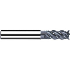 Fraisa - 3/8" Diam 4 Flute Solid Carbide 0.008" Corner Radius End Mill - A1 Tooling