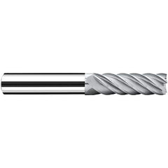 Fraisa - 8mm, 24mm LOC, 72mm OAL, 6 Flute Solid Carbide Square End Mill - A1 Tooling