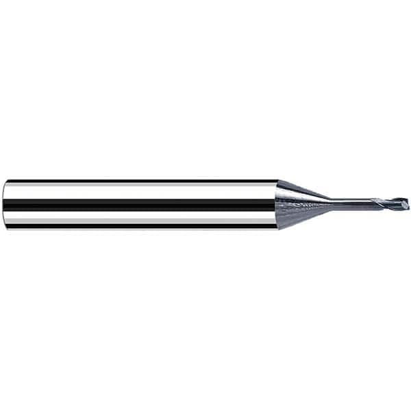 Fraisa - 2mm, 6mm LOC, 61mm OAL, 2 Flute Solid Carbide Square End Mill - A1 Tooling