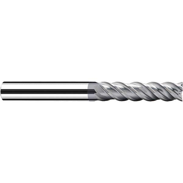 Fraisa - 1/2, 2" LOC, 1/2" Shank Diam, 4-1/4" OAL, 4 Flute Solid Carbide Square End Mill - A1 Tooling