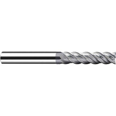 Fraisa - 1/2, 2" LOC, 1/2" Shank Diam, 4-1/4" OAL, 4 Flute Solid Carbide Square End Mill - A1 Tooling