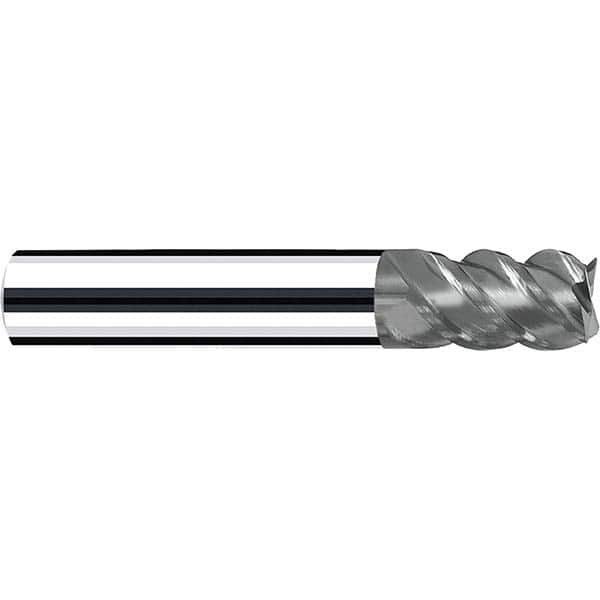 Fraisa - 1/4, 5/16" LOC, 1/4" Shank Diam, 2" OAL, 4 Flute Solid Carbide Square End Mill - A1 Tooling