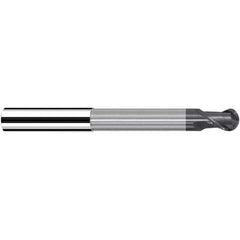 Fraisa - 6mm Diam, 7mm LOC, 2 Flute Solid Carbide Ball End Mill - A1 Tooling