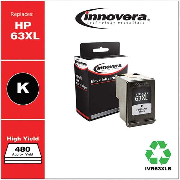 innovera - Office Machine Supplies & Accessories For Use With: HP DeskJet 1110, 1112, 2130, 2132, 3630, 3631, 3632, 3633, 3634, 3636, 3637; HP ENVY 4512, 4516, 4520, 4522, 4523, 4524; HP OfficeJet 3830, 3831, 3833, 4650, 4652, 4654, 4655 Nonflammable: No - A1 Tooling