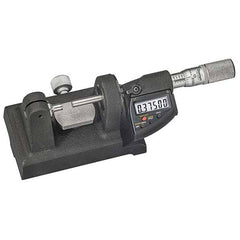 Starrett - Electronic Bench Micrometers Minimum Measurement (Inch): 0.00 Minimum Measurement (mm): 0.00 - A1 Tooling