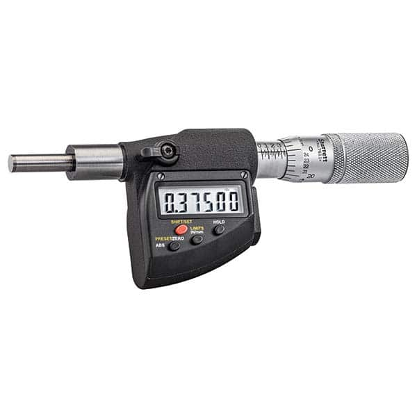 Starrett - Electronic Micrometer Heads Minimum Measurement (Inch): 0.00 Minimum Measurement (mm): 0.00 - A1 Tooling