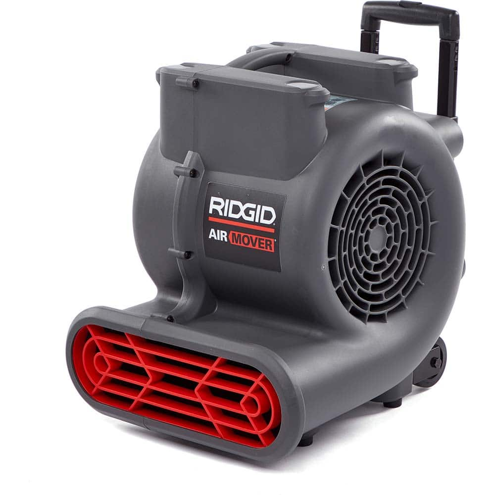 Ridgid - Carpet & Floor Dryers Type: Air Mover Air Flow (CFM): 1625 - A1 Tooling