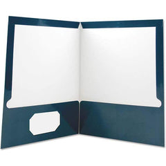 UNIVERSAL - File Folders, Expansion Folders & Hanging Files Folder/File Type: Pocket Folders Color: Navy - A1 Tooling