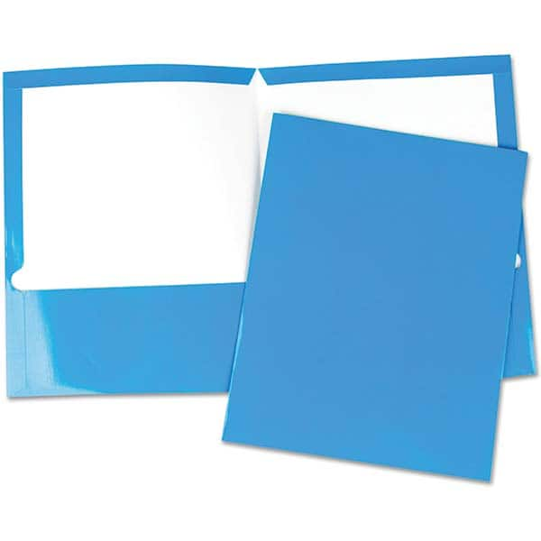 UNIVERSAL - File Folders, Expansion Folders & Hanging Files Folder/File Type: Pocket Folders Color: Blue - A1 Tooling