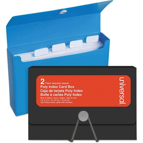 UNIVERSAL - Rolodexes & Cards Rolodex Type: Index Cards Size: 4 x 6 - A1 Tooling