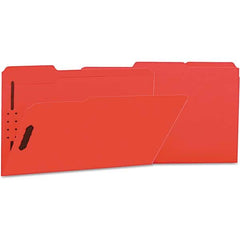 UNIVERSAL - File Folders, Expansion Folders & Hanging Files Folder/File Type: File Folders with Top Tab Color: Red - A1 Tooling