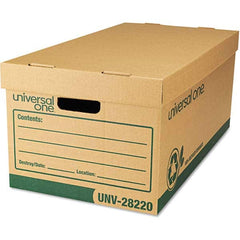 UNIVERSAL - Compartment Storage Boxes & Bins Type: Storage Box Color: Kraft/Green - A1 Tooling