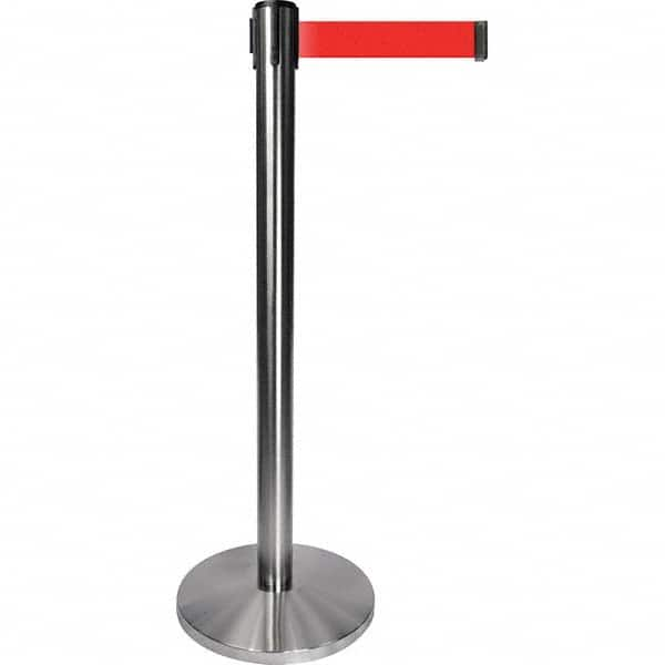 Tensator - Barrier Posts Type: Tensabarrier Post Post Color/Finish: Satin Chrome - A1 Tooling