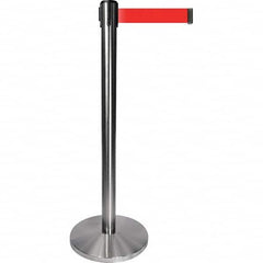 Tensator - Barrier Posts Type: Tensabarrier Post Post Color/Finish: Satin Chrome - A1 Tooling