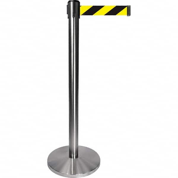 Tensator - Barrier Posts Type: Tensabarrier Post Post Color/Finish: Satin Chrome - A1 Tooling