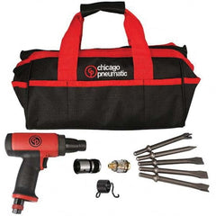 Chicago Pneumatic - 3,500 BPM, 2.64" Long Stroke, Air Chipping Hammer - A1 Tooling