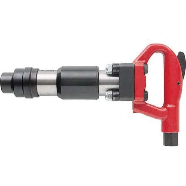 Chicago Pneumatic - 2,150 BPM, 1-1/8" Long Stroke, Air Chipping Hammer - A1 Tooling