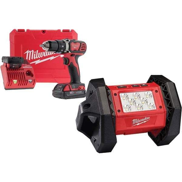 Milwaukee Tool - Cordless Drills Battery Voltage: 18 Battery Chemistry: Lithium-Ion - A1 Tooling