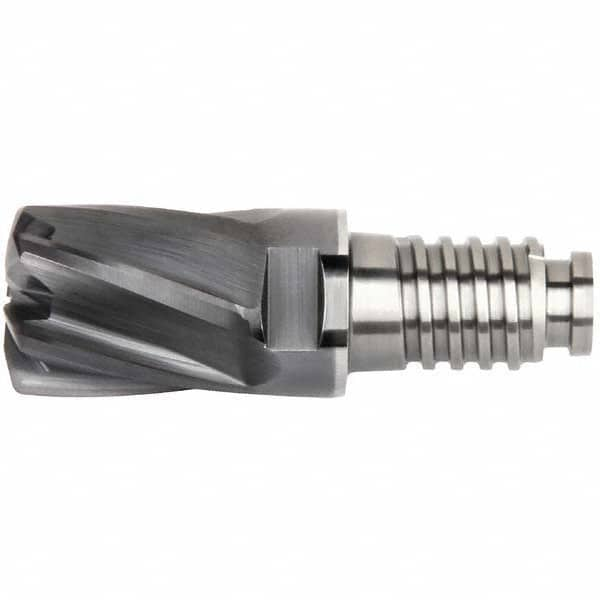 Kennametal - Corner Radius & Corner Chamfer End Mill Heads Mill Diameter (Inch): 5/8 Mill Diameter (Decimal Inch): 0.6250 - A1 Tooling