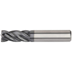 Kennametal - 9/32", 5/8" LOC, 5/16" Shank Diam, 2-1/2" OAL, 4 Flute, Solid Carbide Square End Mill - A1 Tooling