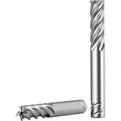 Kennametal - 1/2", 1-1/2" LOC, 1/2" Shank Diam, 3-1/2" OAL, 5 Flute, Solid Carbide Square End Mill - A1 Tooling