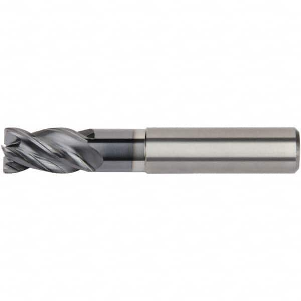 Kennametal - 12mm Diam 4 Flute Solid Carbide 1mm Corner Radius End Mill - A1 Tooling