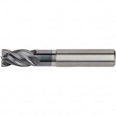 Kennametal - 12mm Diam 4 Flute Solid Carbide 1mm Corner Radius End Mill - A1 Tooling