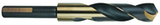 19/32" HSS - 1/2" Reduced Shank Drill - 118° Standard Point - A1 Tooling