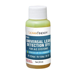 Leak Finder - Automotive Leak Detection Dyes Applications: Refrigeration Container Size: 1 oz. - A1 Tooling