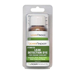 Leak Finder - Automotive Leak Detection Dyes Applications: Coolant Container Size: 1 oz. - A1 Tooling