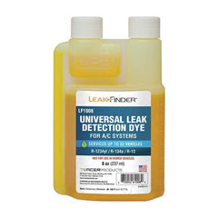 Leak Finder - Automotive Leak Detection Dyes Applications: Refrigeration Container Size: 8 oz. - A1 Tooling