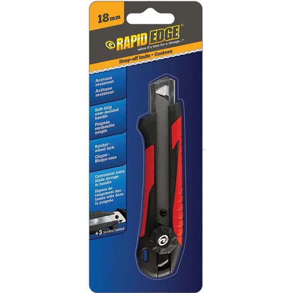 Rapid Edge - Utility Knives, Snap Blades & Box Cutters Type: Snap Knife Blade Type: Snap - A1 Tooling