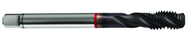 M22x2.5 6H 5-Flute Cobalt Red Ring Semi-Bottoming 40 degree Spiral Flute Tap-TiCN - A1 Tooling