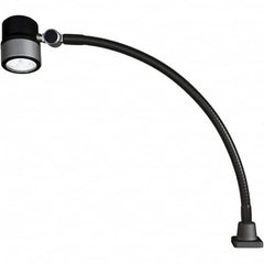 Waldmann Lighting - Machine Lights Machine Light Style: Spot with Gooseneck Mounting Type: Attachable Base - A1 Tooling