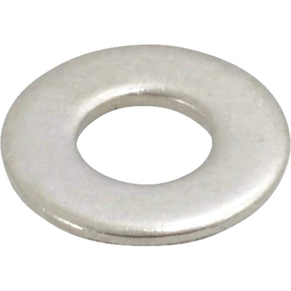 10″ Screw High-Temperature Flat Washer: Grade A286 Stainless Steel, Plain Finish 7/32″ ID, 1/2″ OD, 0.109″ Thick