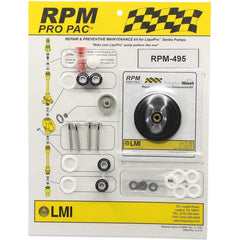 LMI - Metering Pump Accessories Type: Liquid End Preventative Maintenance Kit For Use With: LMI LIQUIPRO Liquid Ends: D465xx - A1 Tooling