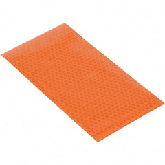 Vestil - 6" High x 3' Long x 3" Wide Barrier Reflective Sheeting - Orange - A1 Tooling