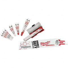 Milwaukee Tool - Reciprocating Saw Blade Sets Blade Material: Bi-Metal Minimum Blade Length (Inch): 6 - A1 Tooling