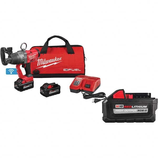 Milwaukee Tool - Cordless Impact Wrenches & Ratchets Voltage: 18.0 Drive Size (Inch): 1 - A1 Tooling