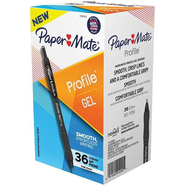 Paper Mate - Pens & Pencils Type: Retractable Gel Color: Black - A1 Tooling