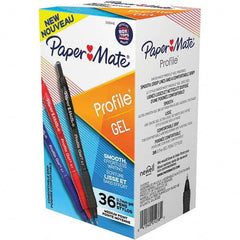 Paper Mate - Pens & Pencils Type: Retractable Gel Color: Black, Red, Blue - A1 Tooling