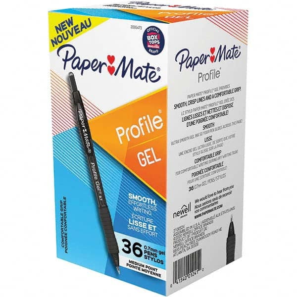 Paper Mate - Pens & Pencils Type: Retractable Gel Color: Black - A1 Tooling