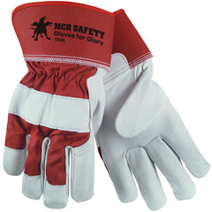 Grain Goat Lthr Palm Safety Cuff XL