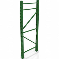 Framing Upright: 3″ Wide, 42″ Deep, 192″ High, 29,410 lb Capacity Teardrop Construction, Steel