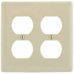 Hubbell Wiring Device-Kellems - Wall Plates Wall Plate Type: Outlet Wall Plates Color: Light Almond - A1 Tooling